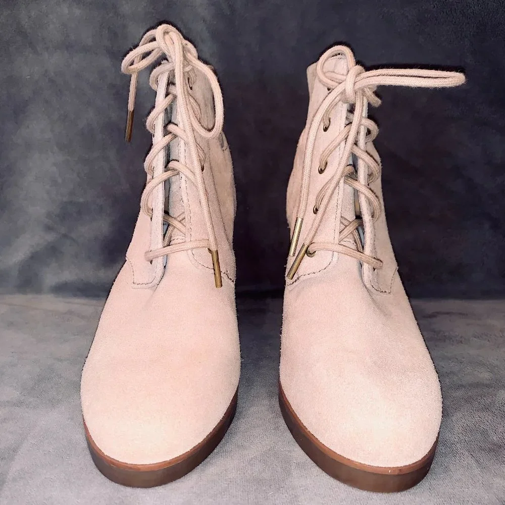 Michael Kors Ankle Boots - Tan Suede - Picture 2 of 4